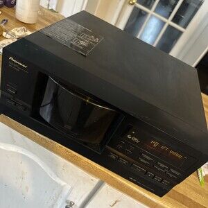Pioneer PD-F908 File Type Compact Disc Player 101 CD Changer- Tested - no remote